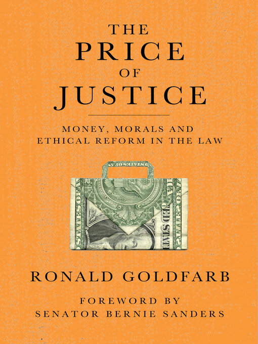 Title details for The Price of Justice by Ronald Goldfarb - Available